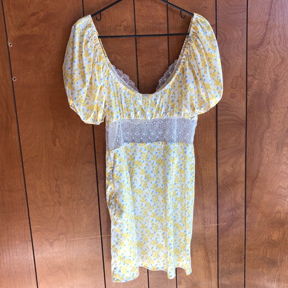 for Love and Lemons FL&L Daffodil Mini Dress S EUC - Picture 12 of 16